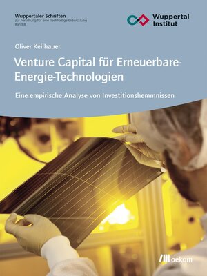 cover image of Venture Capital für Erneuerbare-Energie-Technologien